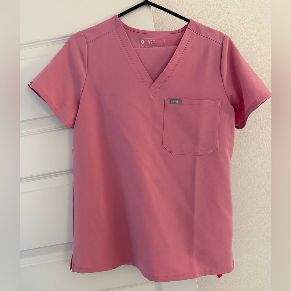 FIGS Catarina One Pocket Small, Livingston Pants Small Tall